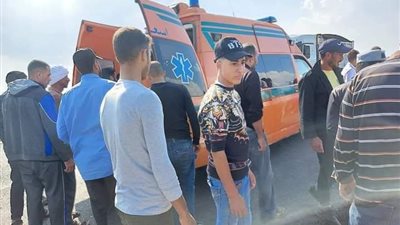 ارتفاع عدد ضحايا حادث الدقهلية إلى 4 وفيات و13 مصابا 