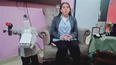 سما وائل، طالبة الإسكندرية تخترع روبوت يساعد على الوقاية من الأمراض المعدية 