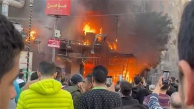 السيطرة على حريق نشب داخل مطعم شهير في حدائق أكتوبر 