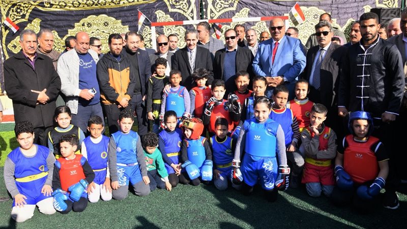 محافظ الغربية يفتتح