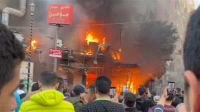 المعاينة: ماس كهربائي وراء تفحم بعض محتويات معرض موبيليا شهير بأرض اللواء