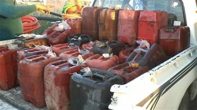 إحباط محاولة بيع 11 ألف لتر زيوت في السوق السوداء بالشرقية (صور)