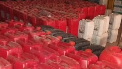 تموين الشرقية: ضبط 12 ألف لتر زيت سيارات مجهول المصدر 