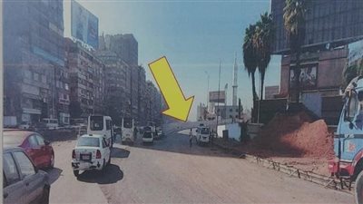 بدء غلق مطلع كوبري 15 مايو بميدان سفنكس 3 أشهر 