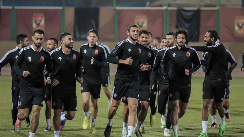 تدريبات الأهلي استعدادا