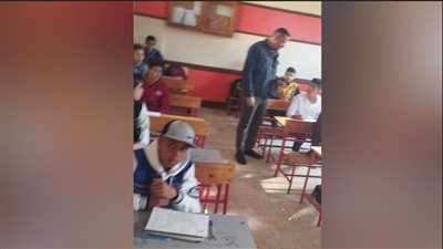 رئيس مدينة بيلا يتابع انتظام سير امتحانات الشهادة الإعدادية بكفر الشيخ