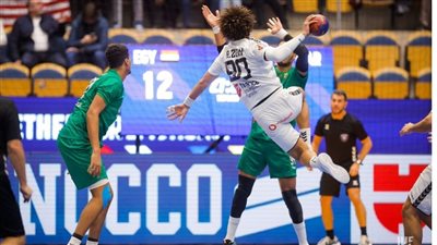 مونديال اليد، منتخب مصر يتقدم على البحرين في الشوط الأول 