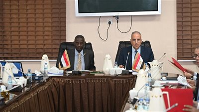 وزيرا الري المصري والسوداني يناقشان سبل التعاون المشترك في إدارة نهر النيل