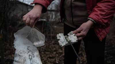 القوات الأوكرانية تقصف مقبرة في مقاطعة زابوروجيه (فيديو)