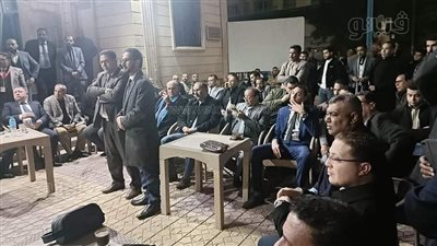 حشد للمحامين أمام النقابة الفرعية بمطروح بحضور سامح عاشور (صور)