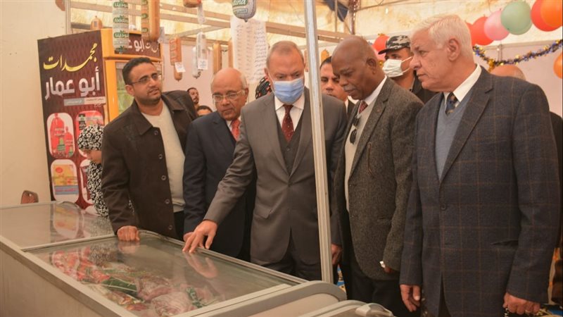 محافظ القليوبية خلال