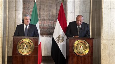 وزير الخارجية بعد لقاء نظيره الإيطالى: توافق فى الرؤى بشأن الهجرة غير الشرعية
