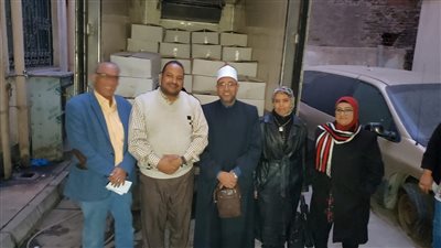 أوقاف الإسكندرية تتسلم 2 طن لحوم من صكوك الطعام والأضاحي