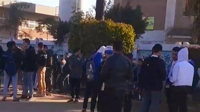 تباين آراء الطلاب حول امتحان الهندسة للشهادة الإعدادية بالقليوبية