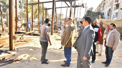 إنشاء سوق نموذجي ووحدة صحية بقريتي المطمر والغريب في أسيوط 