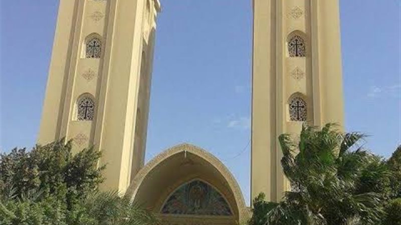 مدخل دير الملاك غبريال،