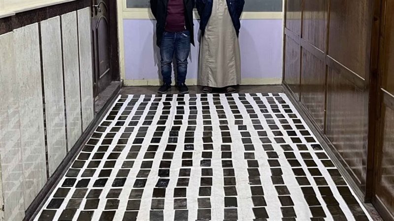 مخدر الحشيش المضبوطات،