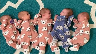 ولادة 5 توائم في مدينة الملك فهد الطبية بالرياض (صور)