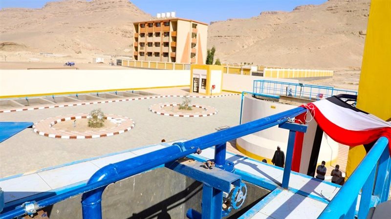 جانب من محطات المياة