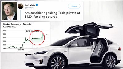 ماسك يدافع عن تغريداته التي هزت سعر تسلا، ماذا قال في شهادته؟