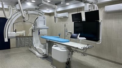  تشغيل أحدث جهاز قسطرة مخية بجامعة المنصورة (صور)
