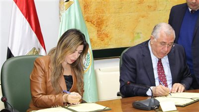 تفاصيل بروتوكول تعاون بين التحالف الوطني ووزارة الزراعة (صور) 