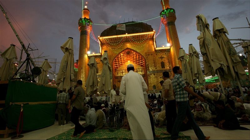 ضريح الإمام على في