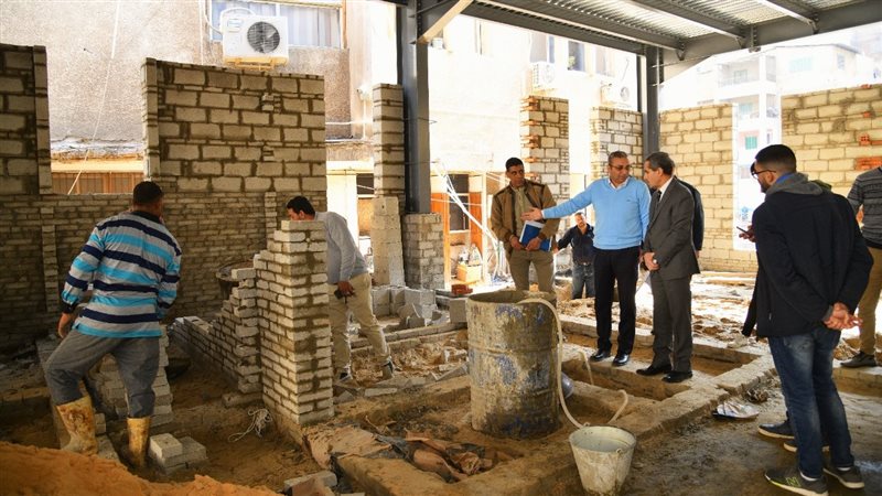 محافظ الغربية يتفقد