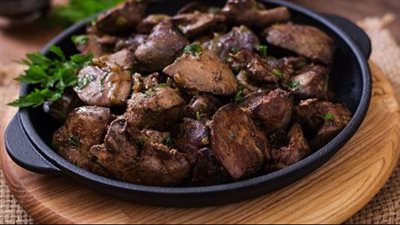طريقة عمل الكبد والقوانص، أكلة مغذية واقتصادية