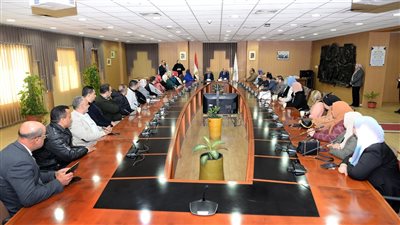 تكريم مسئولى منظومة الشكاوى الحكومية لتحقيق أعلى معدل إنجاز فى جامعة المنصورة