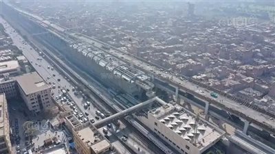 الخط الثالث للمترو، 10 صور ترصد تقدم أعمال محطة مترو جامعة القاهرة