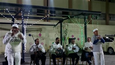 عروض فنية لأصحاب القدرات الخاصة بنادى الحرية في بورسعيد