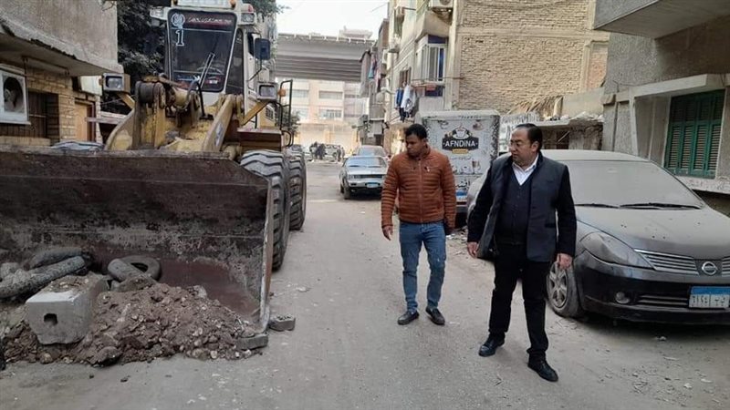 حملة اشغالات بالجيزة؛فيتو