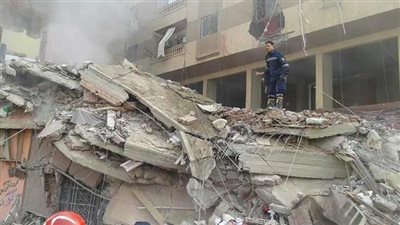 قرار جديد من النيابة في انهيار عقار بالجيزة