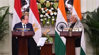 تفاصيل تطور العلاقات المصرية الهندية في عهد السيسي ومودى