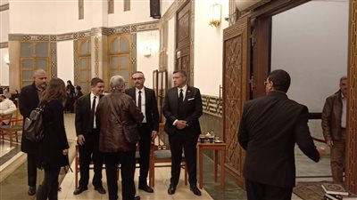 بدء عزاء المهندس حسن رشدان رائد العمارة الإسلامية (فيديو وصور)