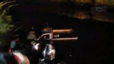 إصابة 7 أشخاص في انقلاب سيارة ربع نقل بمصرف في الشرقية