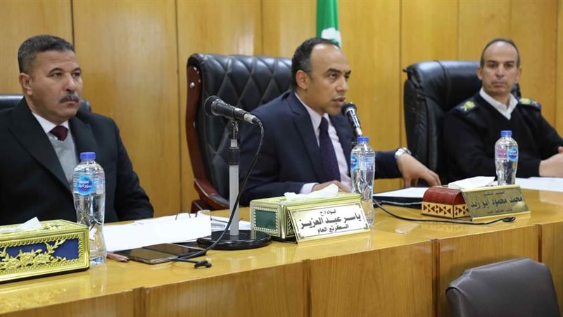  اجتماع محافظة المنيا،