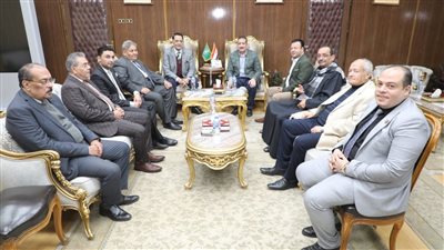 محافظ المنوفية يلتقي أعضاء مجلسي النواب والشيوخ لبحث مطالب المواطنين