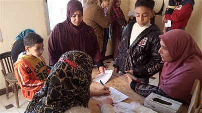 جامعة مدينة السادات تنظم قافلة طبية مجانية بقرية شنوان