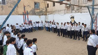 طلائع الشباب والرياضة تحتفل بعيد الشرطة في محافظة الإسكندرية 