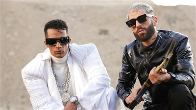 صورة جديدة من فيديو كليب نصابة لمحمد رمضان 