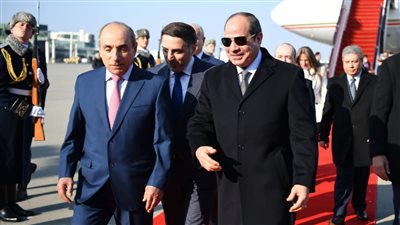  السيسي يختتم زيارته للهند ويصل أذربيجان (فيديو) 