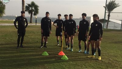 منتخب الشباب يواصل تدريباته استعدادا لبطولة أمم أفريقيا للشباب (صور)