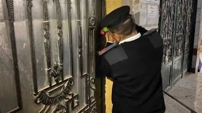 ضبط منشآت مخالفة غير مرخصة بقرية نكلا