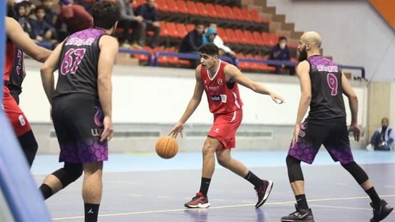 رجال سلة الأهلى أمام