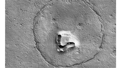 حكاية العثور على وجه الباندا فوق سطح المريخ