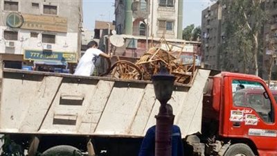 إزالة 5 أكشاك مخالفة وتحرير 22 محضرا تموينيا بالجيزة