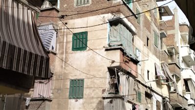 انهيار أجزاء من شرفة عقار بمنطقة القباري بالإسكندرية