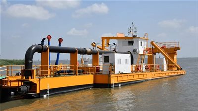 الكراكتان صلاح حسب الله وإسماعيل عثمان تنضمان لأسطول المقاولون العرب لتطوير بحيرة البرلس 